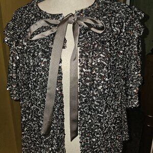 MNK Sequin jacket top size Medium NWOT!!!!!!